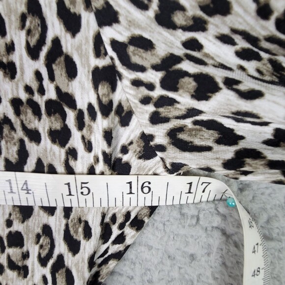 Tahari Womens Blouse Medium Office Siren Surplice Neckline Gold Buckle Slimming - Picture 13 of 13